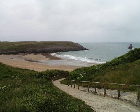 Broadhaven - flat though.